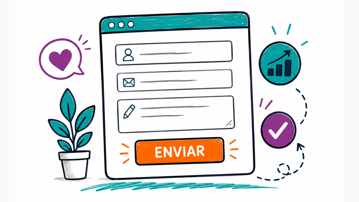 Formularios web que sí convierten: diseño, campos y psicología